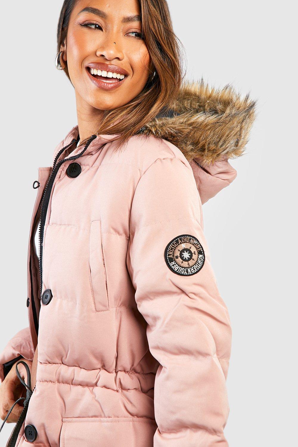 Miss selfridge luxe clearance parka